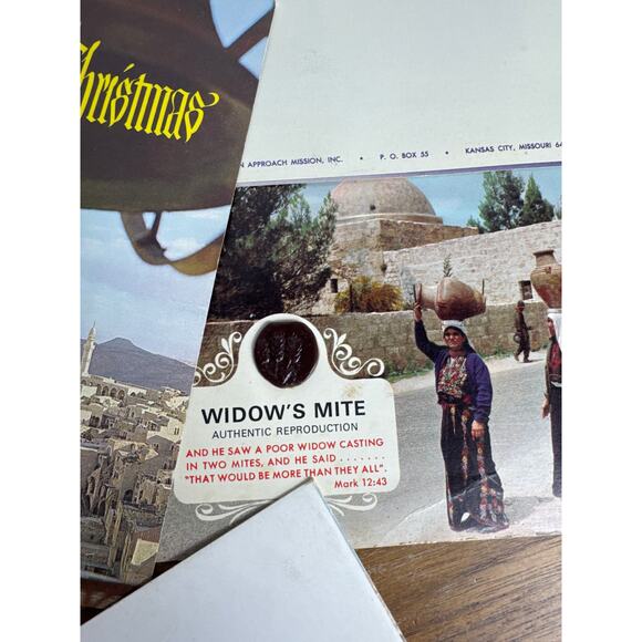 Vintage Holy Land Missions Cards Lot of 16 Unused Greeting Cards Mementos Easter - Picture 3 of 11